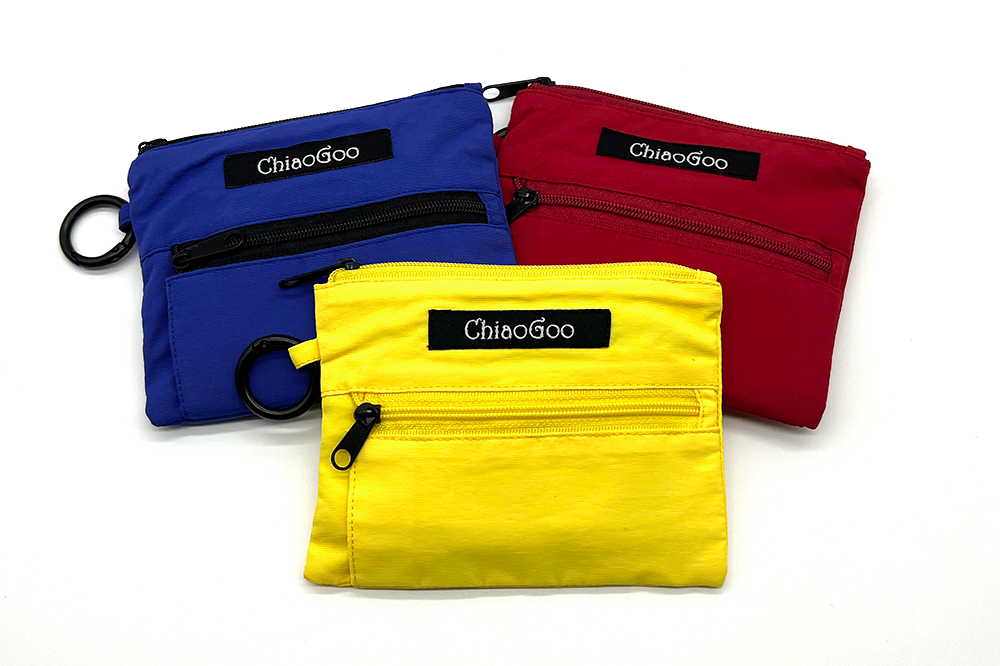 chiaogoo shorties accessory pouch – Needles & Wool