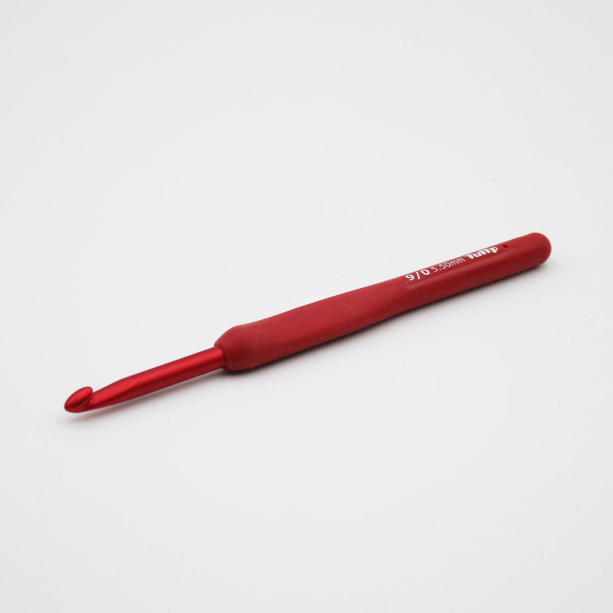 ETIMO Red crochet hook set Tulip with soft handle 1.80 - 5.00 mm TED001E