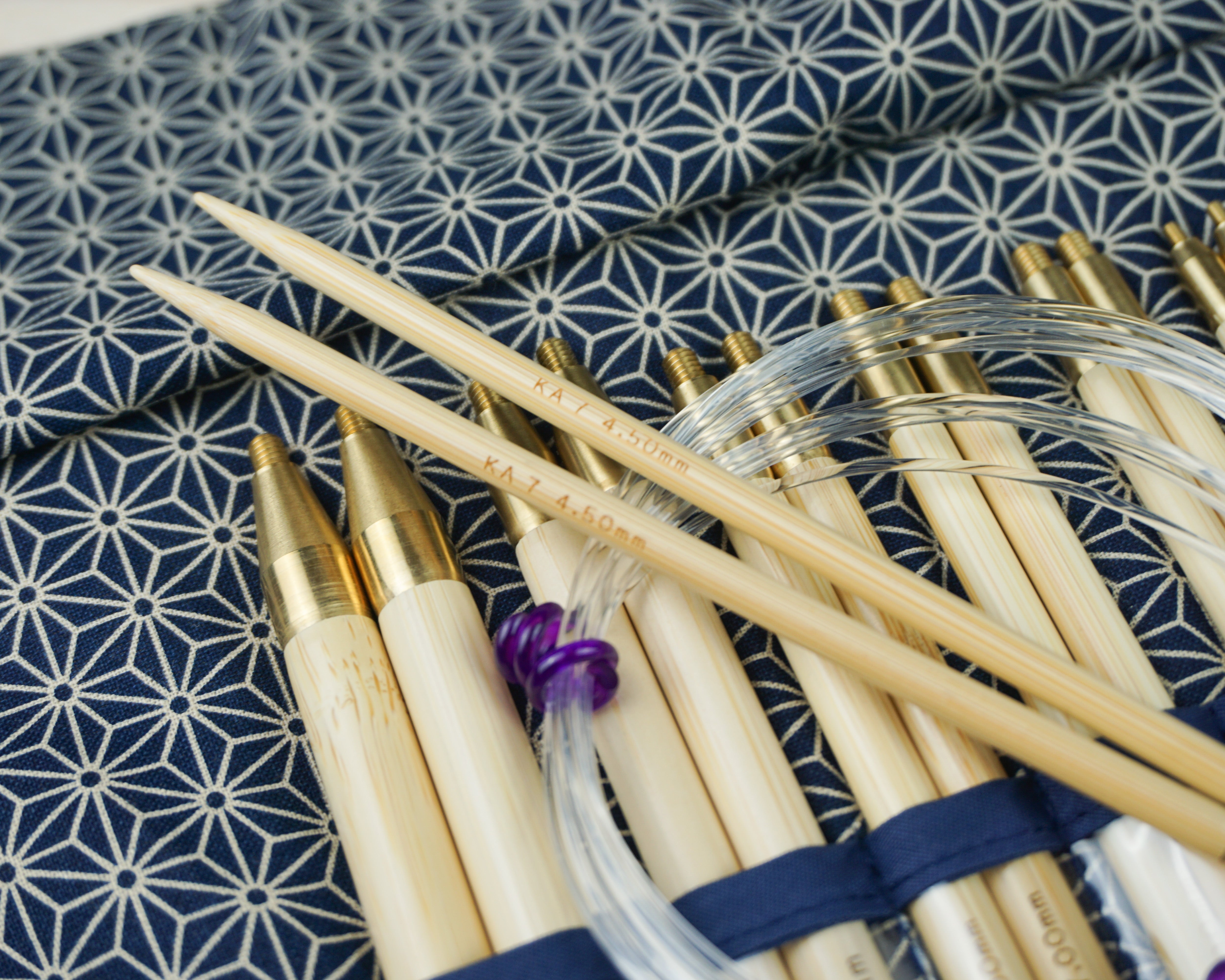 Bamboo Interchangeable Needle Set: Standard