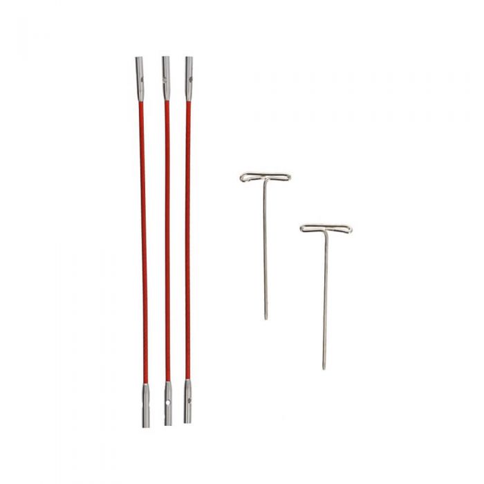 chiaogoo twist corzi rosii 3x5cm