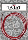 chiaogoo red twist cord  (M, S , L)