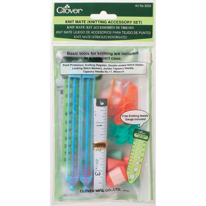 clover набор аксессуаров для вязания мате