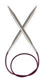 knit pro nova металлический круговой 100-150