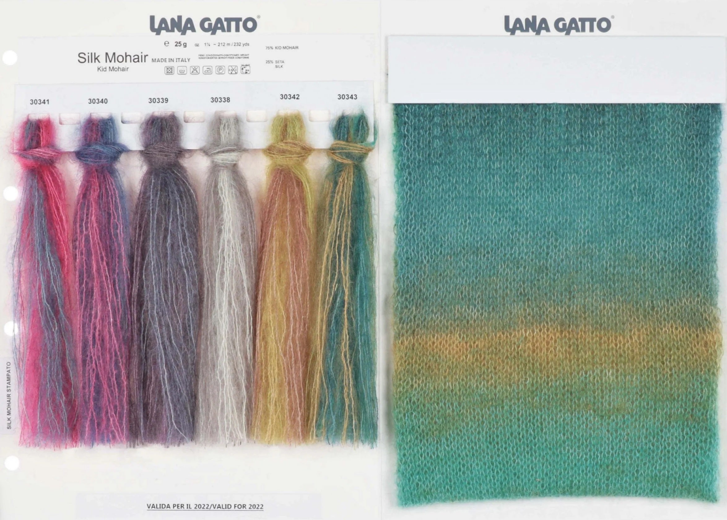 lana gatto silk mohair printed – Needles & Wool