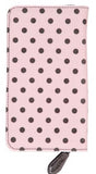 tulip case with dots pink